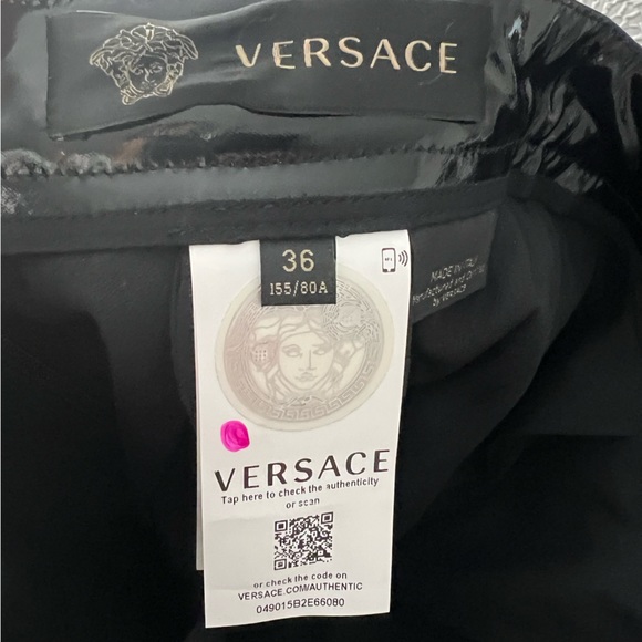 Versace leather skirt - Picture 5 of 12